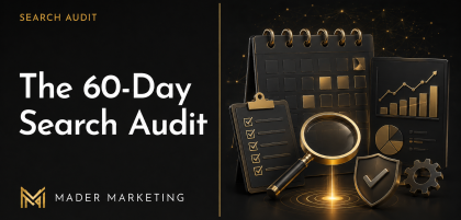 60 Day Search Audit for blog